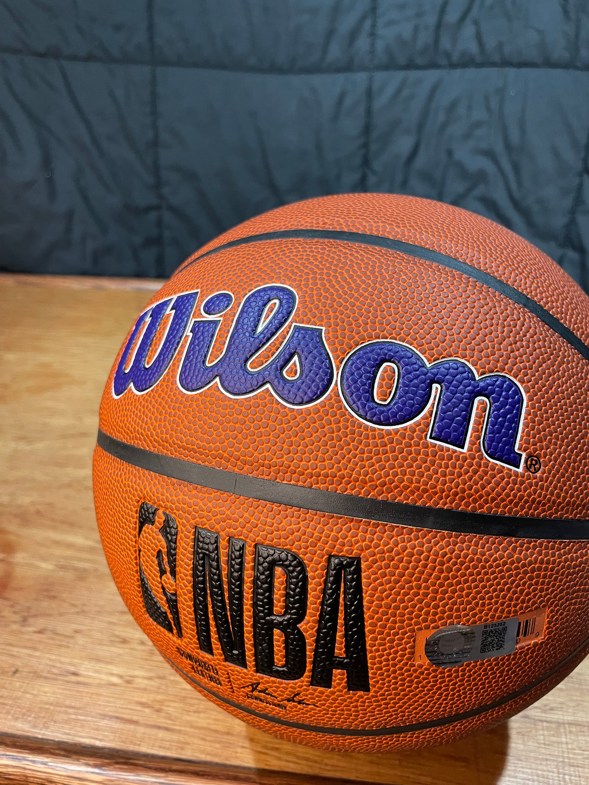 Jamaal Wilkes Autographed Lakers Basketball- Schwartz Hologram and Certificate of Authenticity