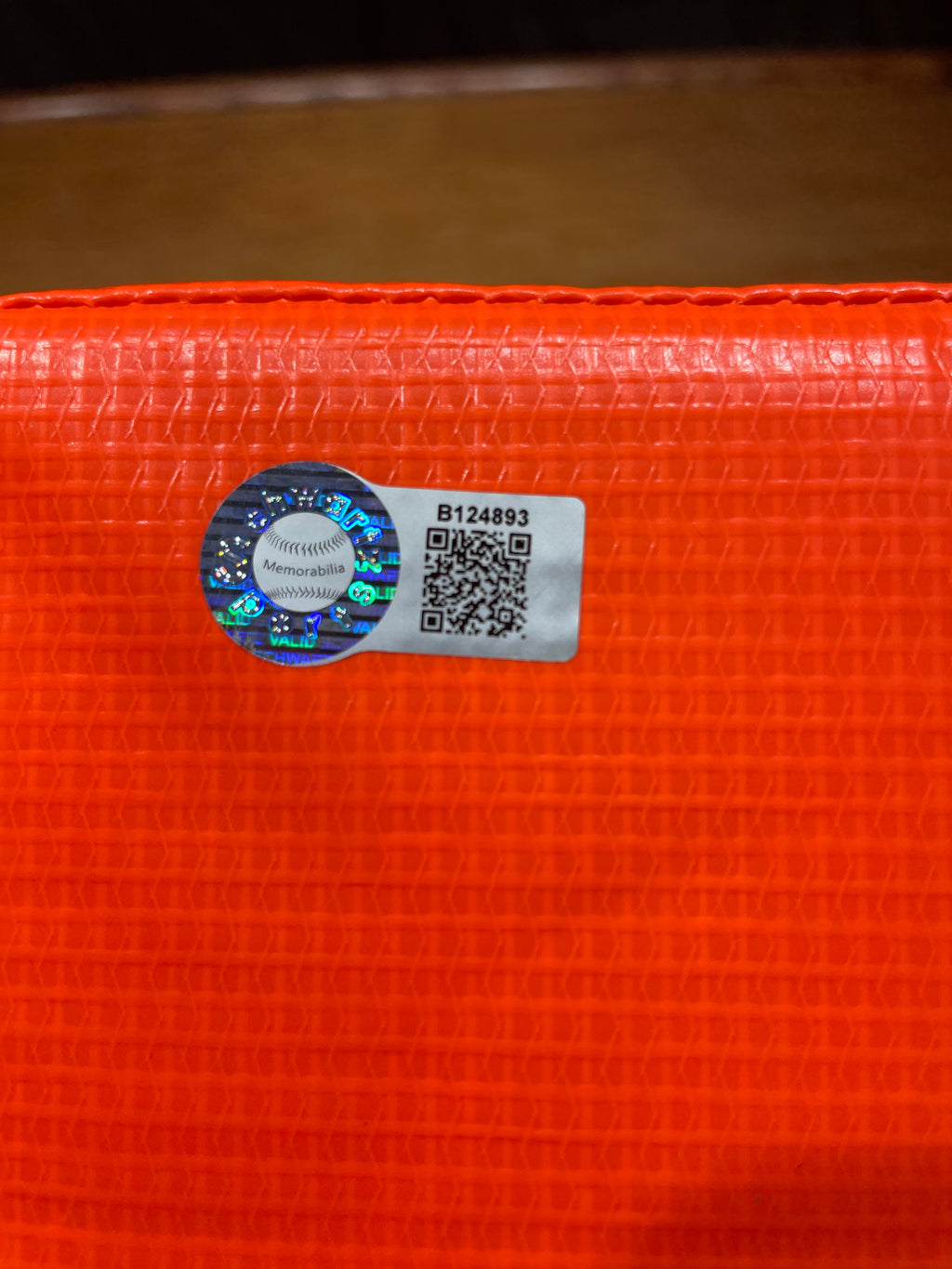 Chad “Ochocinco” Johnson Autographed End Zone Pylon- Schwartz Hologram and Certificate of Authenticity