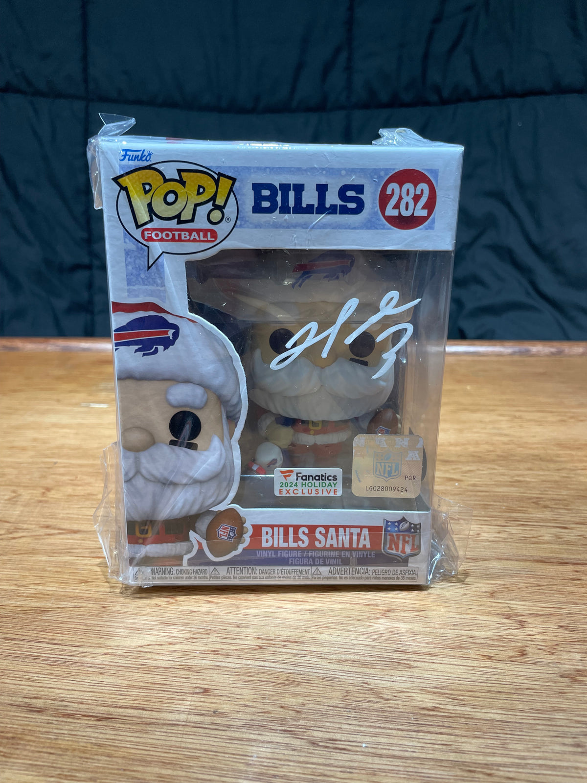 Damar Hamlin Bills Funko Pop- Schwartz Hologram and Certificate of Authenticity