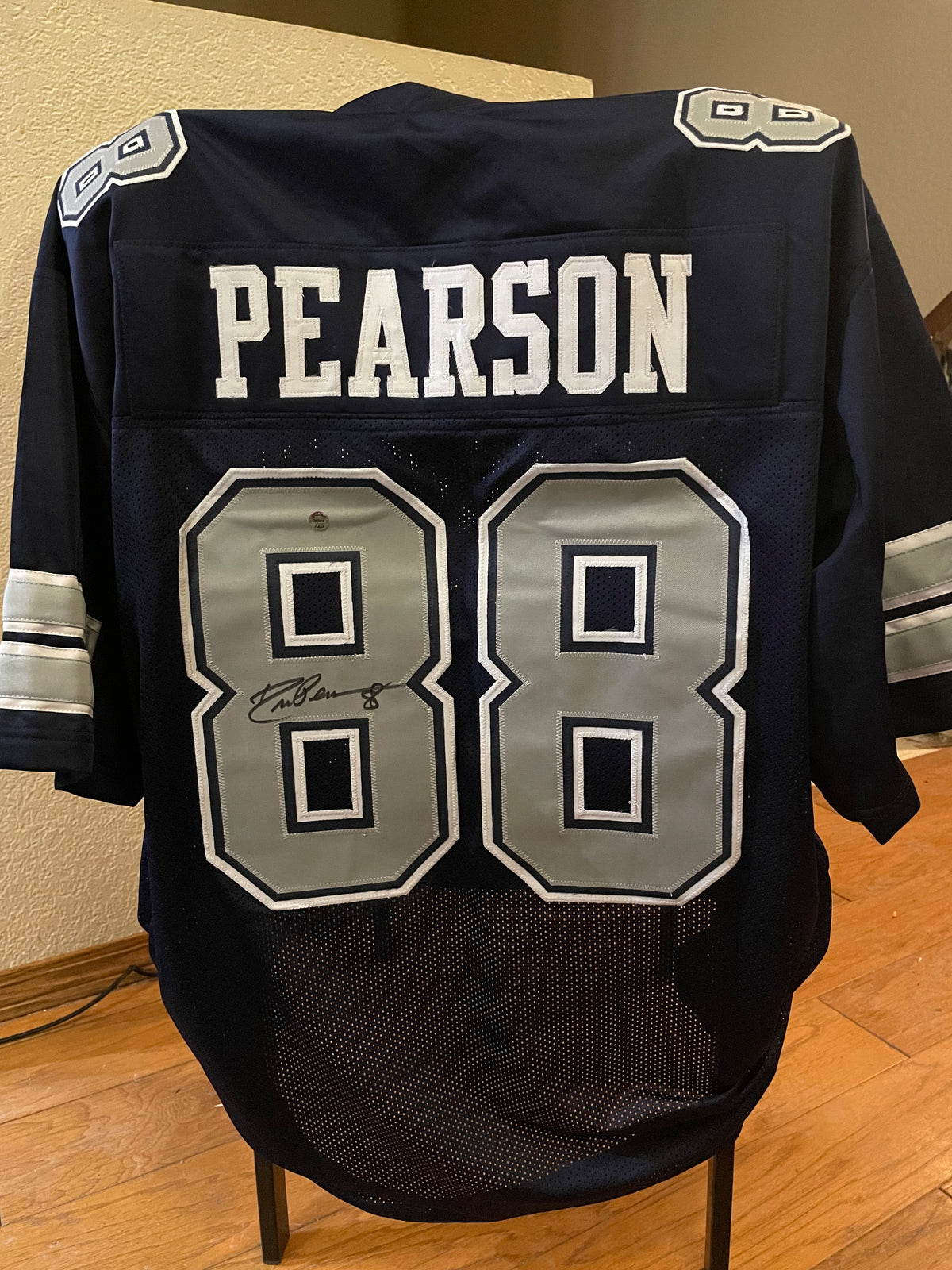 Drew Pearson Autographed Dallas Cowboys Custom Jersey - Wilder Tag