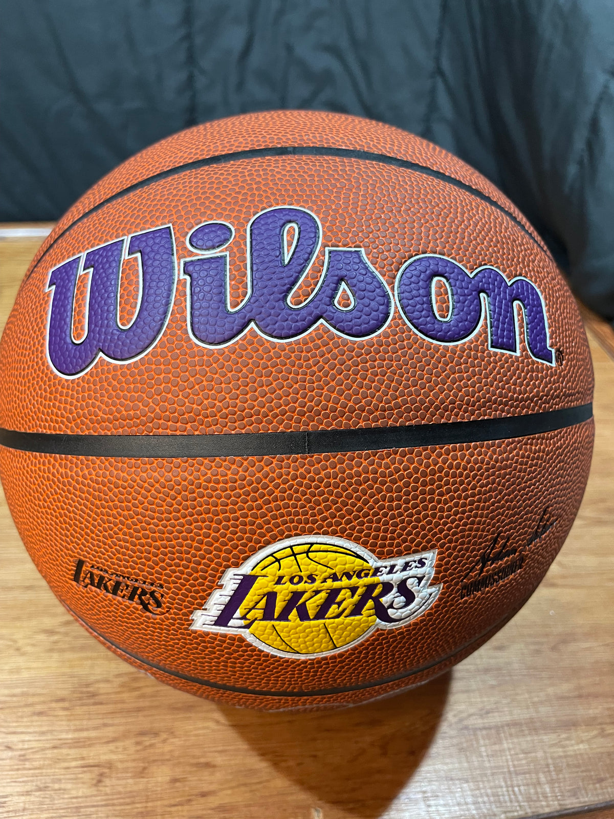 Michael Cooper Autographed Lakers Basketball- Schwartz Hologram and Certificate of Authenticity