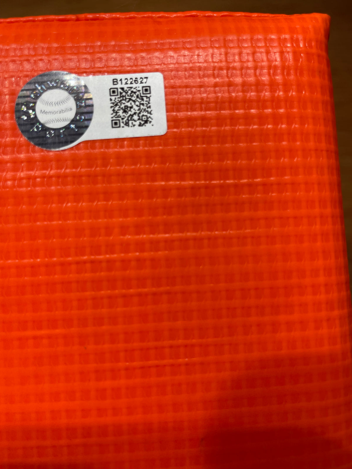 Dwight Stephenson Autographed End Zone Pylon- Schwartz Hologram and Certificate of Authenticity
