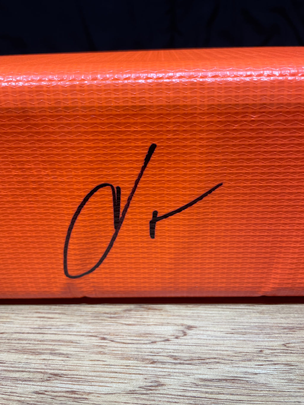 Chad “Ochocinco” Johnson Autographed End Zone Pylon- Schwartz Hologram and Certificate of Authenticity