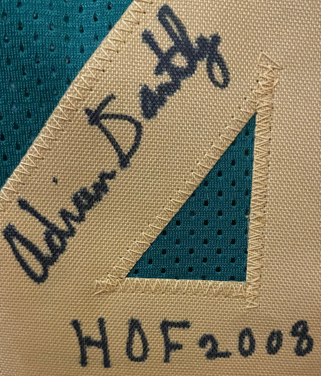 Adrian Dantley Autographed Utah Jazz Custom Jersey - Inscribed “HOF 2008” - Beckett Certified