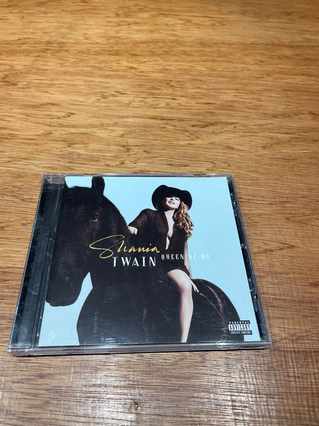 Shania Twain CD “Queen of Me” with Autographed CD Insert- JSA Hologram and Certificate of Authenticity