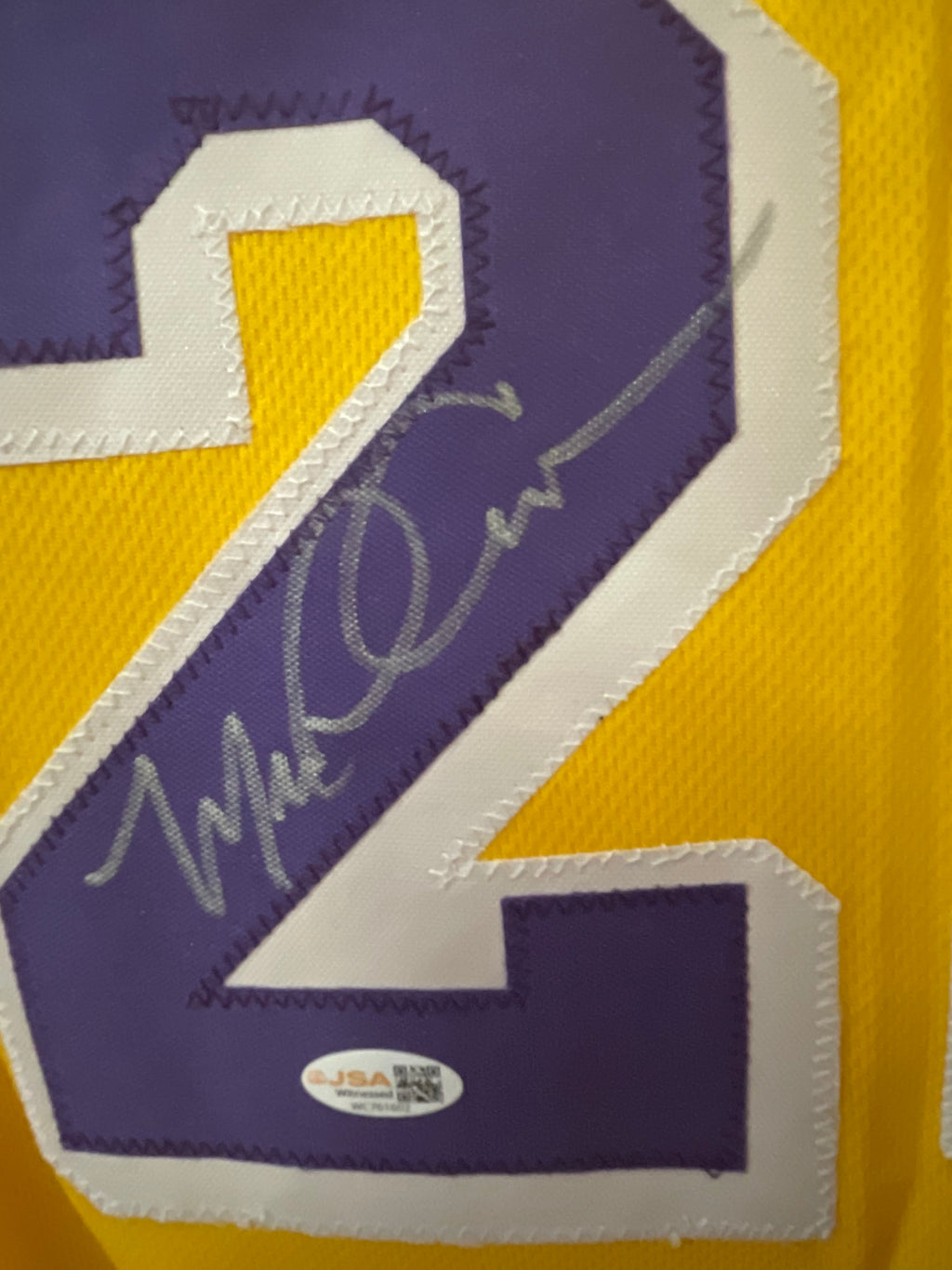 Michael Cooper Autographed Lakers “Showtime” Jersey - JSA