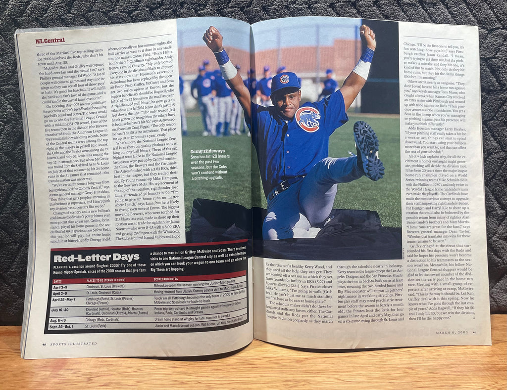 Sammy Sosa Autographed Sports Illustrated - Beckett Certified