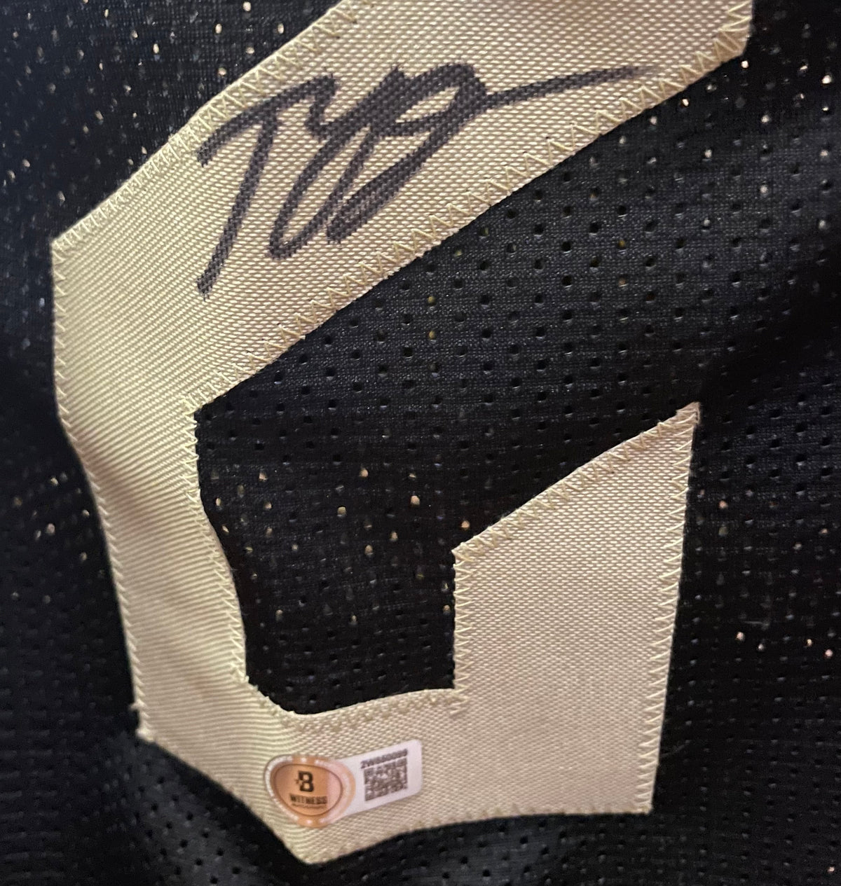 Ty Jerome Autographed Cleveland Cavaliers Custom Jersey - Beckett Certified