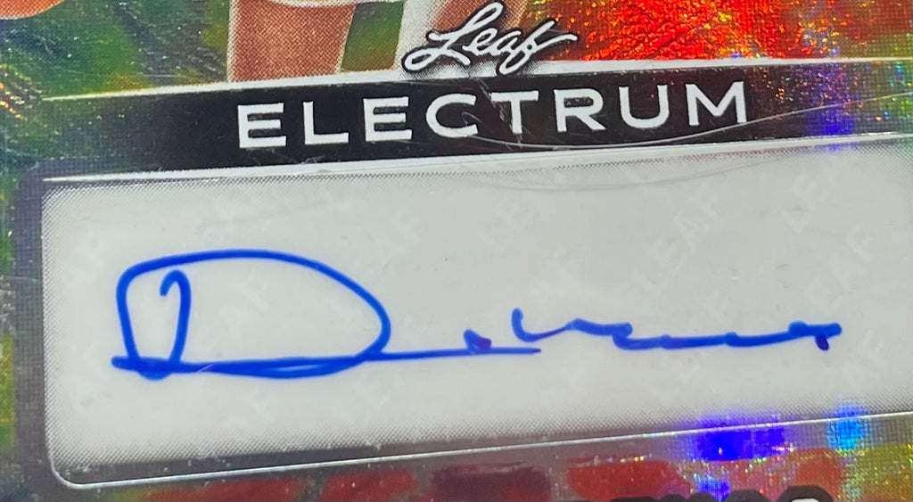 Vlade Divac Autographed 2025 Leaf Electrum - Numbered 4/8