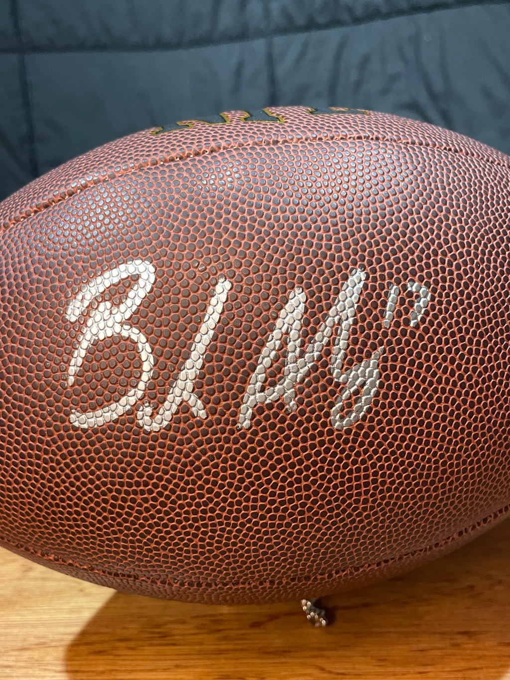 Brandon Aubrey Autographed Cowboys Football- Schwartz Hologram and Certificate of Authenticity