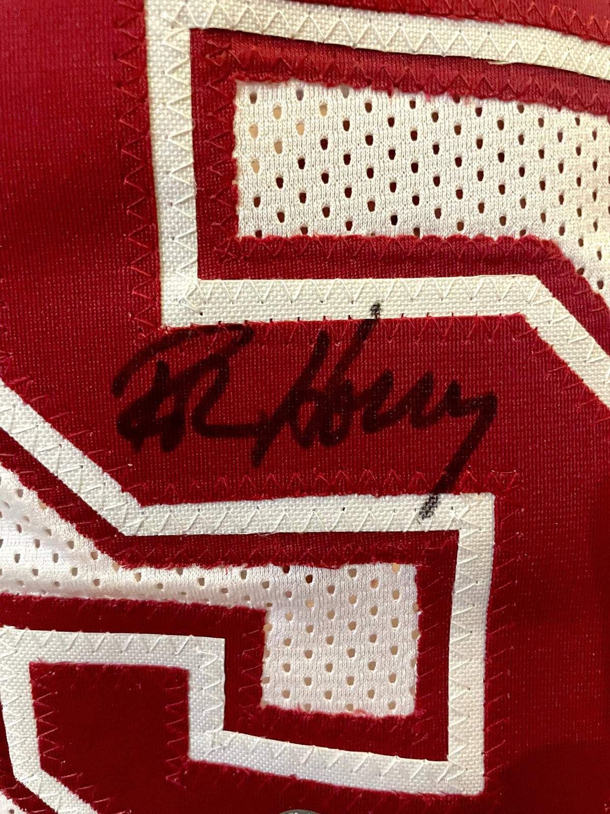 Robert Horry “Big Shot Rob” Autographed Alabama Custom Jersey - Beckett Certified