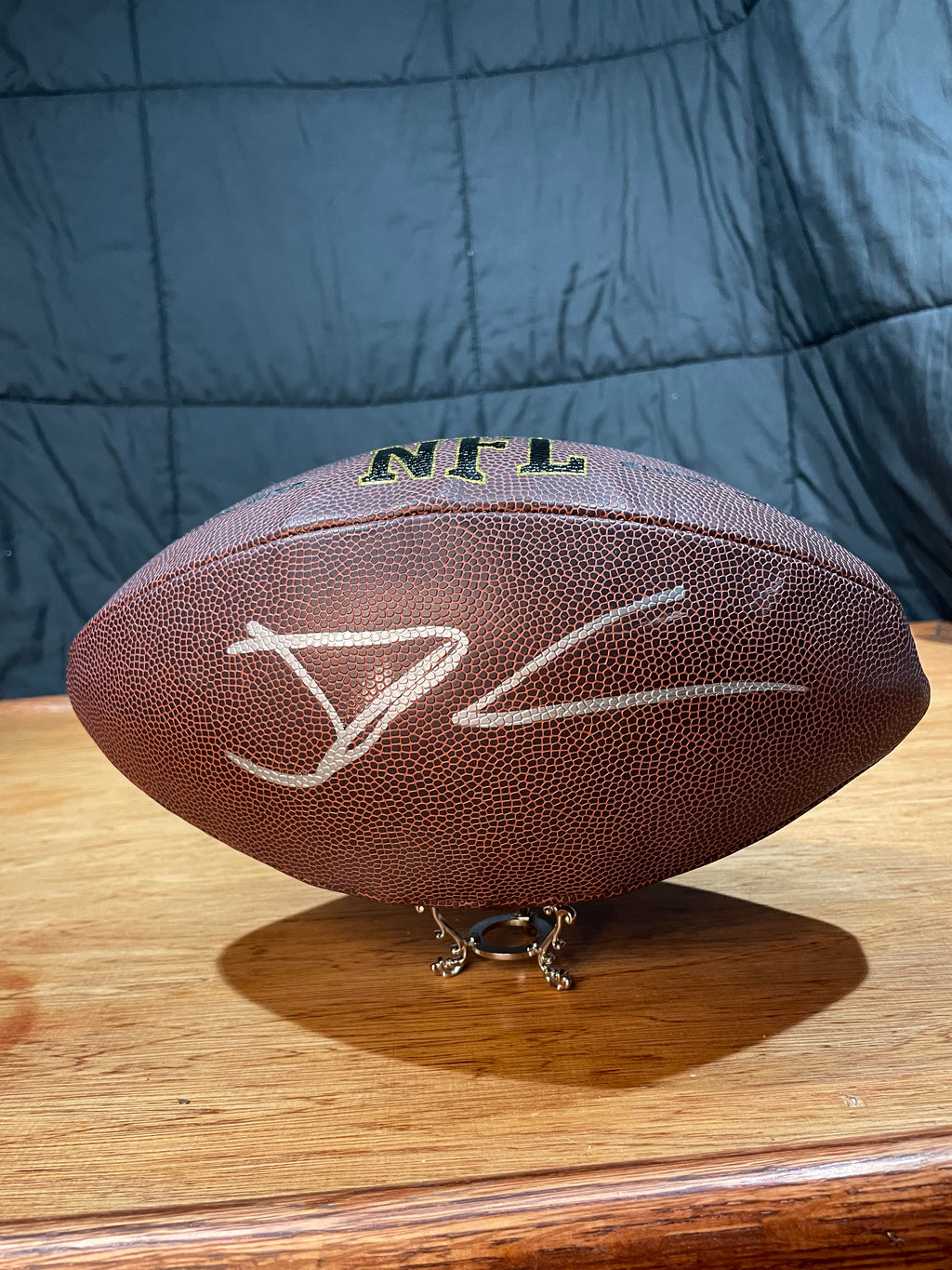 Josh Rosen Autographed Football- JSA Hologram