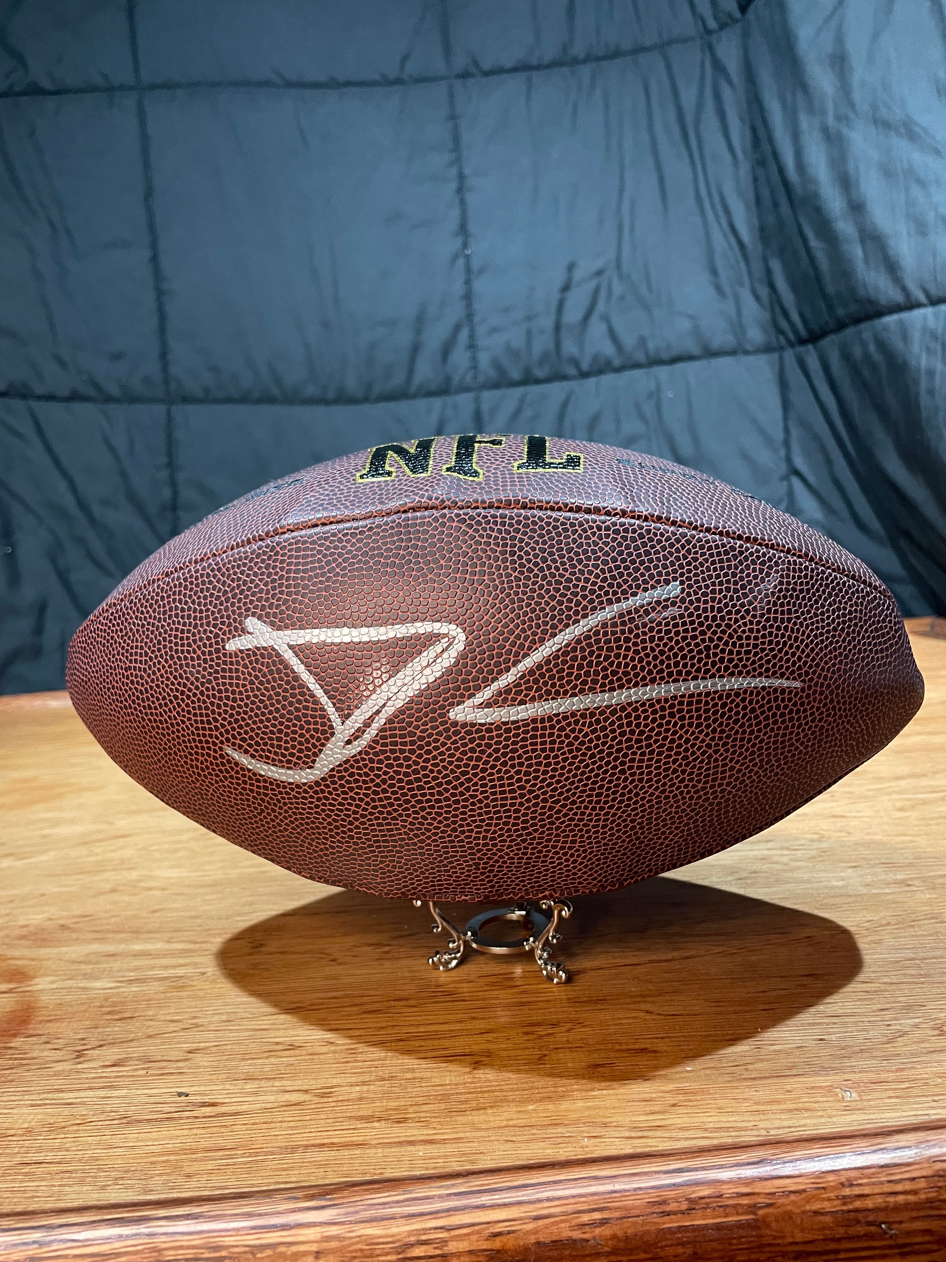 Josh Rosen Autographed Football- JSA Hologram