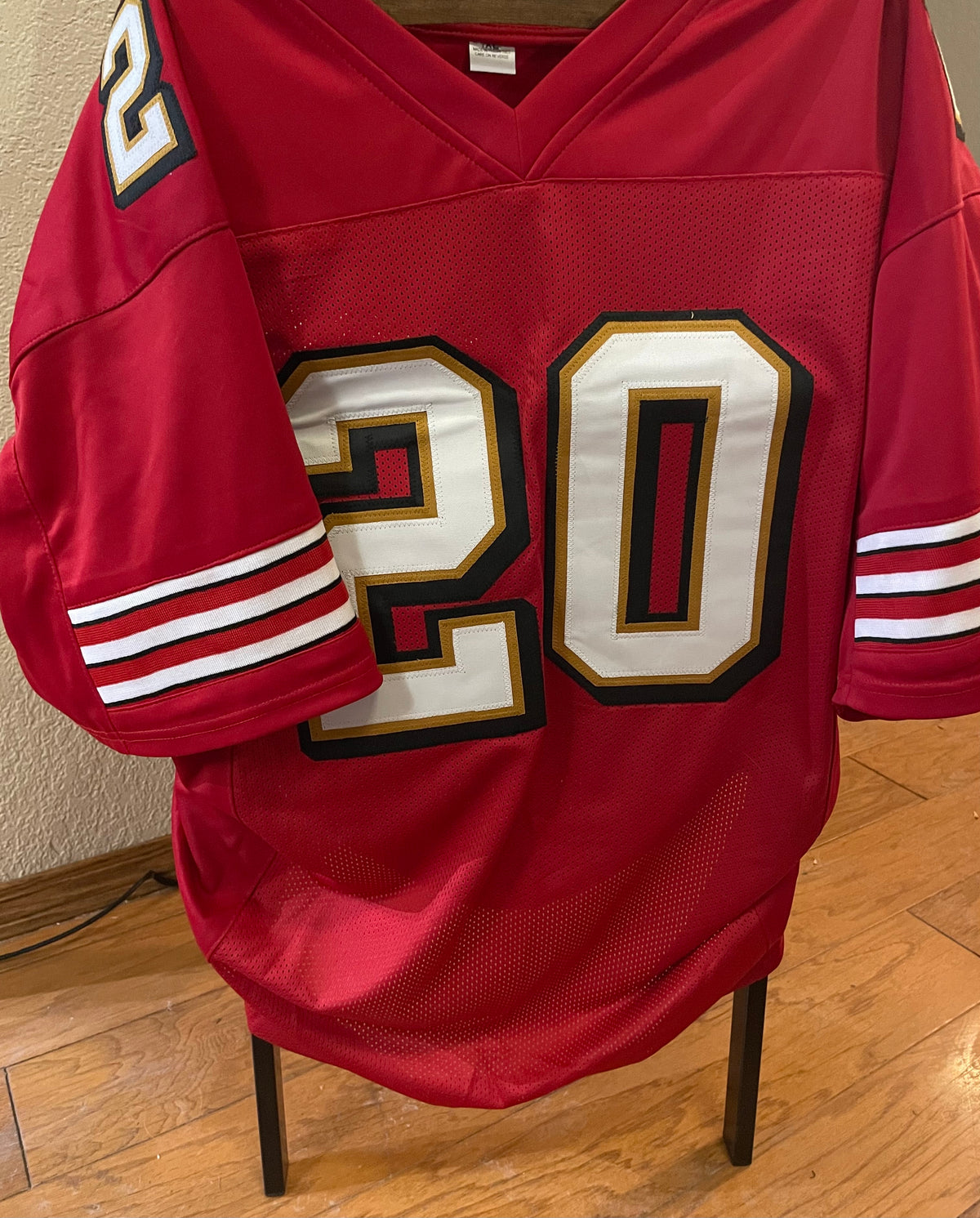 Garrison Hearst Autographed 49ers Custom Jersey - Beckett Certified
