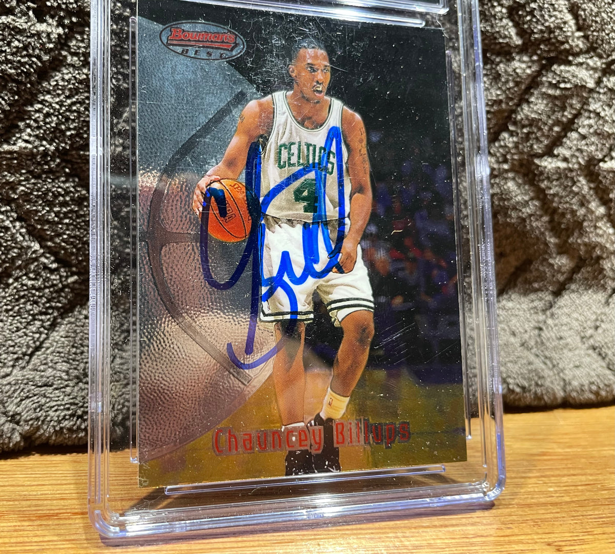 Chauncey Billups Autographed 1997-1998 Bowman’s Best Rookie Card -  CGC JSA Authentic Auto 10