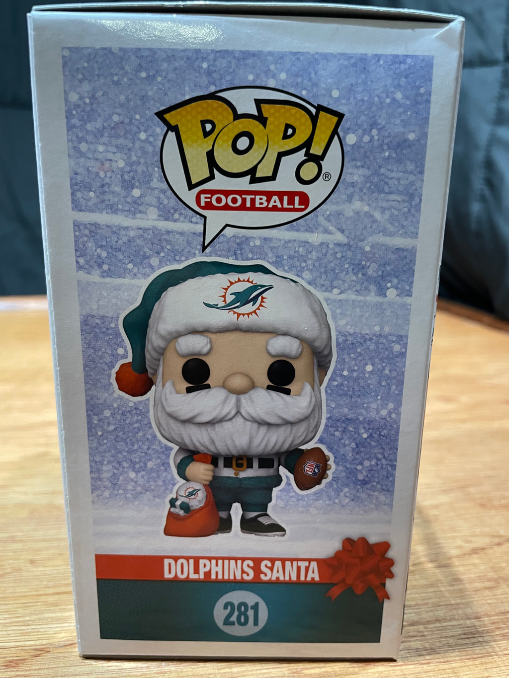 Larry Little Autographed Miami Dolphins Funko Pop- Schwartz Hologram and Certificate of Authenticity