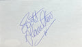 Scott Hamilton Autographed Stationary Card - JSA Certified