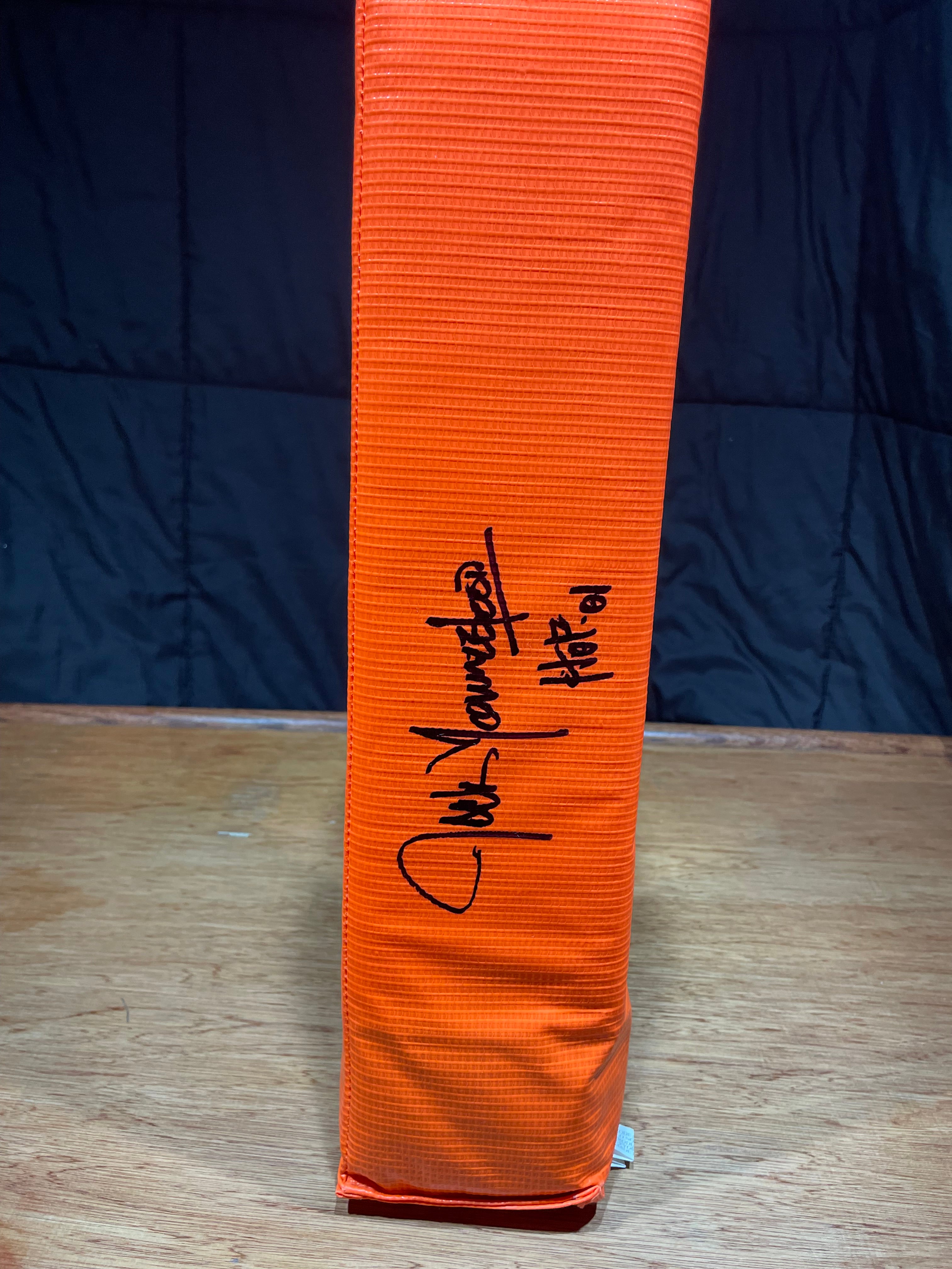 Jack Youngblood Autographed End Zone Pylon- Schwartz Hologram and Certificate of Authenticity