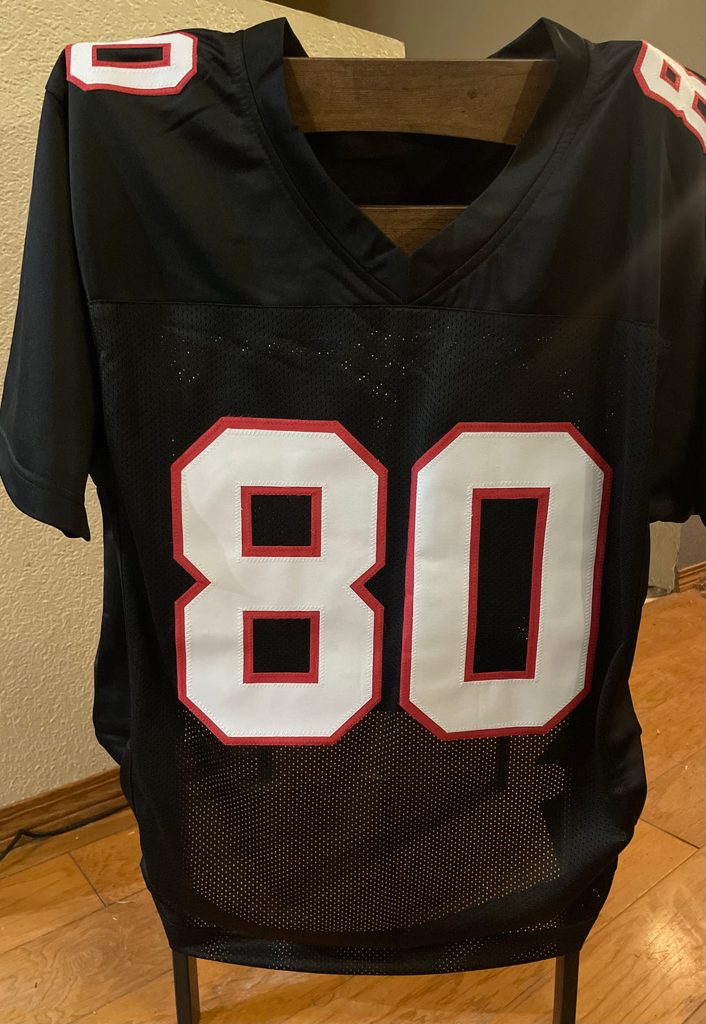 Andre Rison Autographed Atlanta Falcons Custom Jersey - JSA