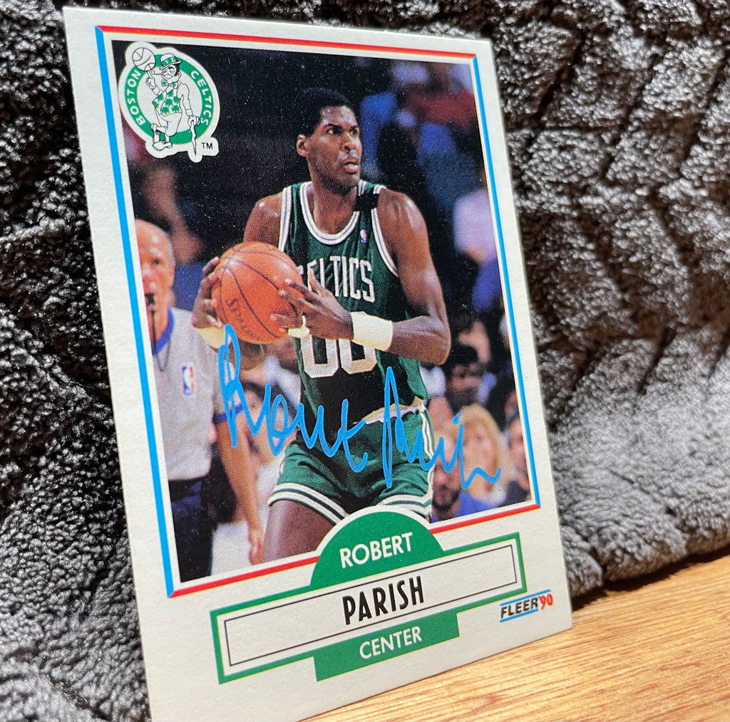Robert Parish Autographed 1990 Fleer - Beckett Cerified
