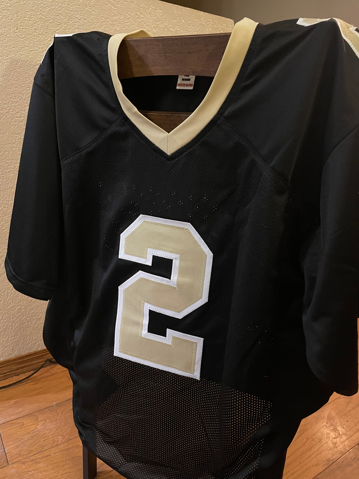 Aaron Brooks Autographed New Orleans Saints Custom Jersey - SI Certified