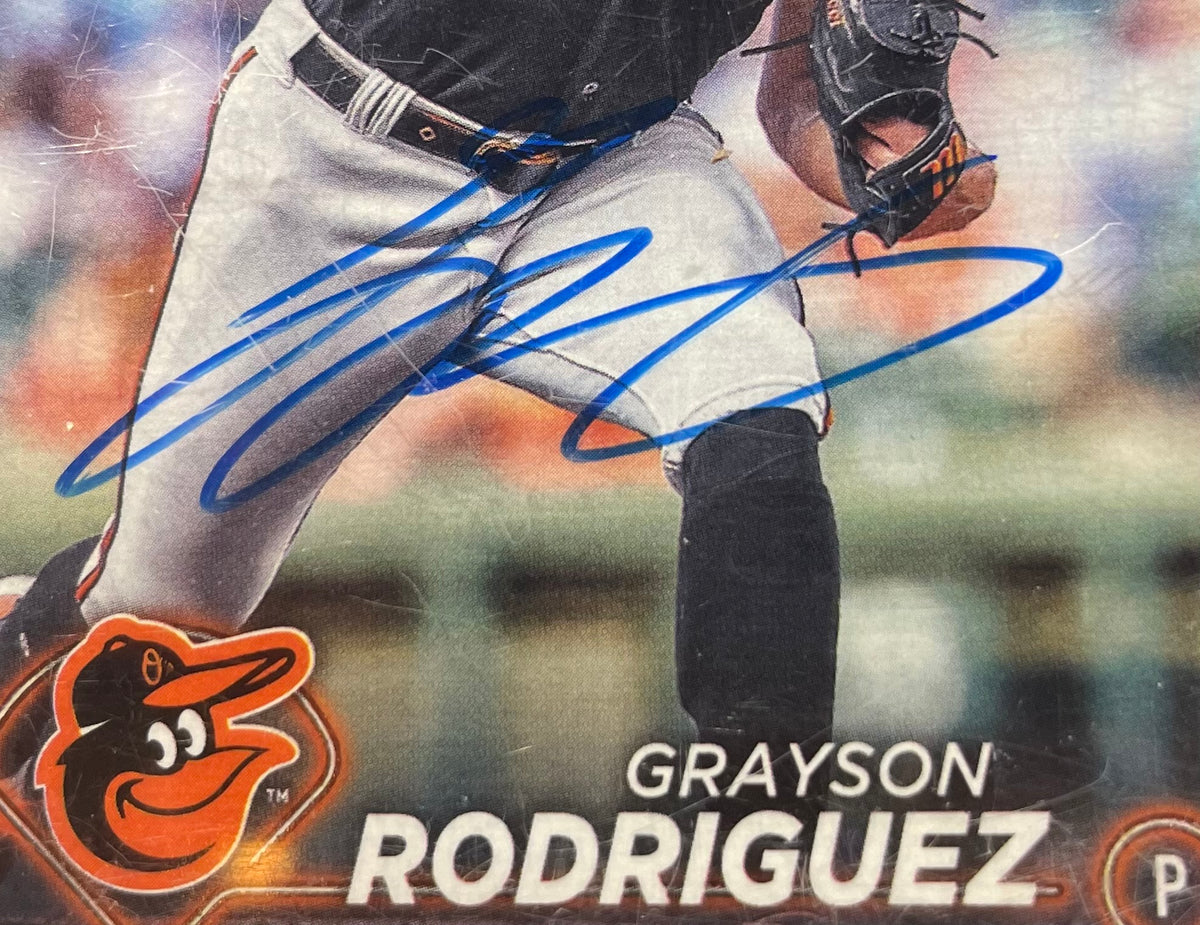Grayson Rodriguez Autographed 2024 Topps Archives Signature Series Future Stars - Numbered 77/90