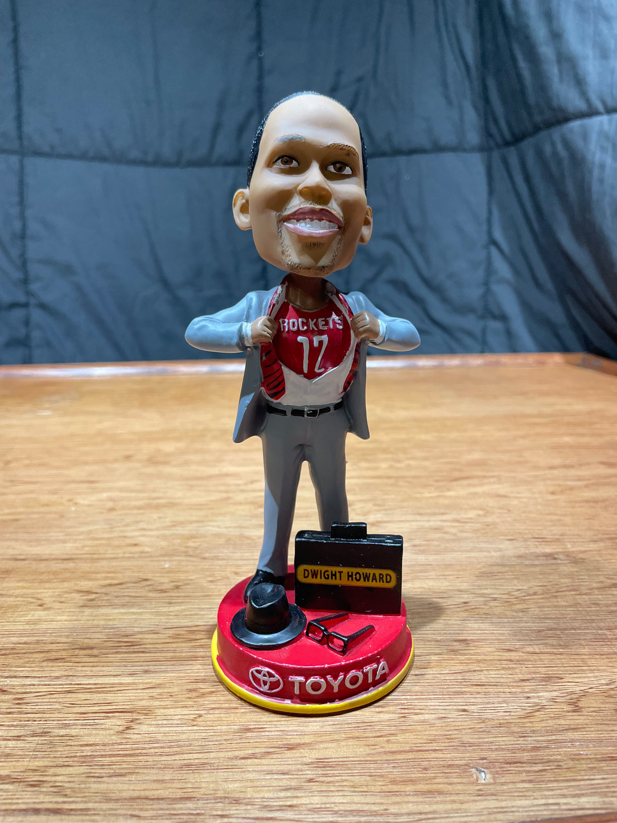 Dwight Howard Autographed Rockets Bobblehead- JSA Hologram