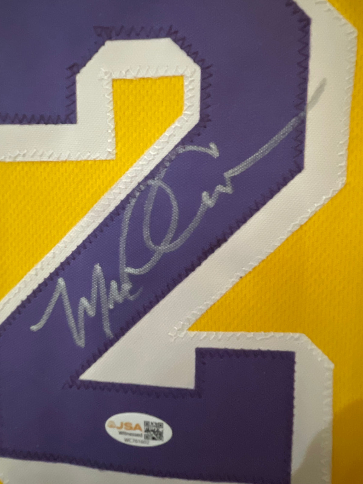 Michael Cooper Autographed Lakers “Showtime” Jersey - JSA