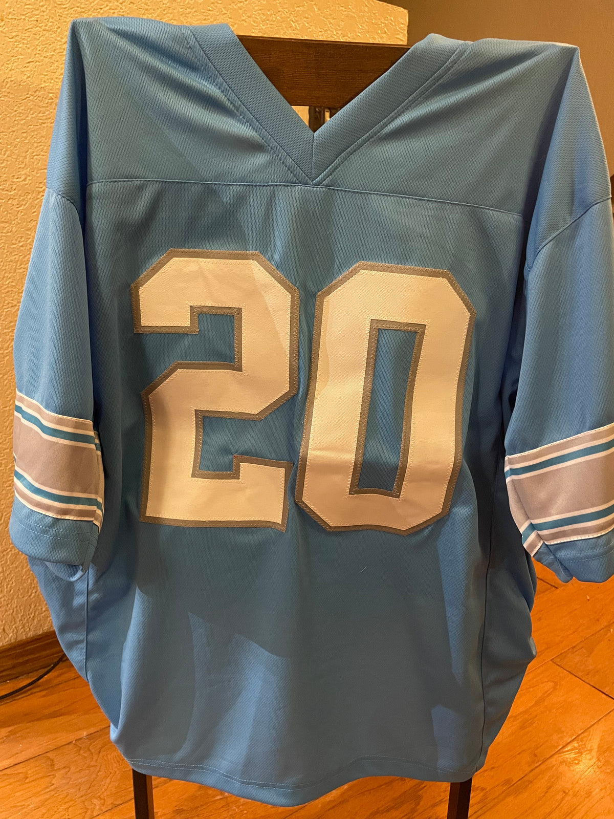 Billy Sims Autographed Detroit Lions Custom Jersey -