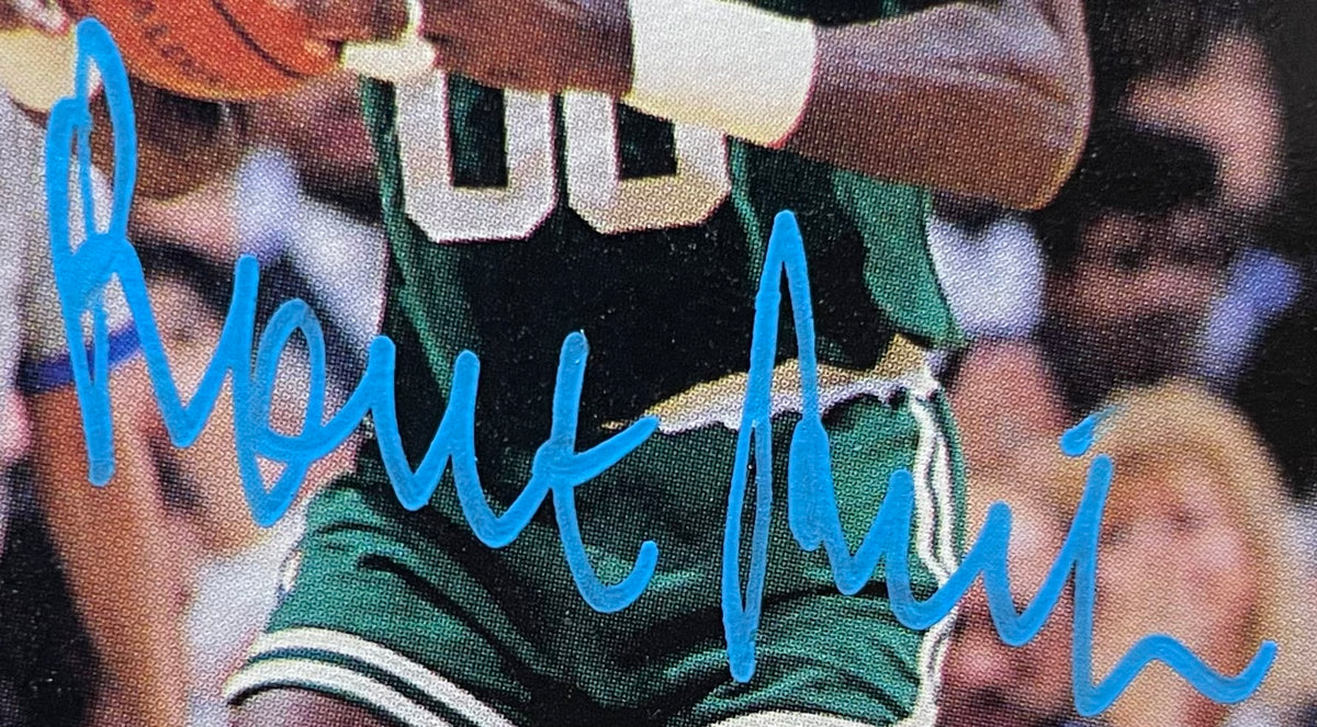 Robert Parish Autographed 1990 Fleer - Beckett Cerified