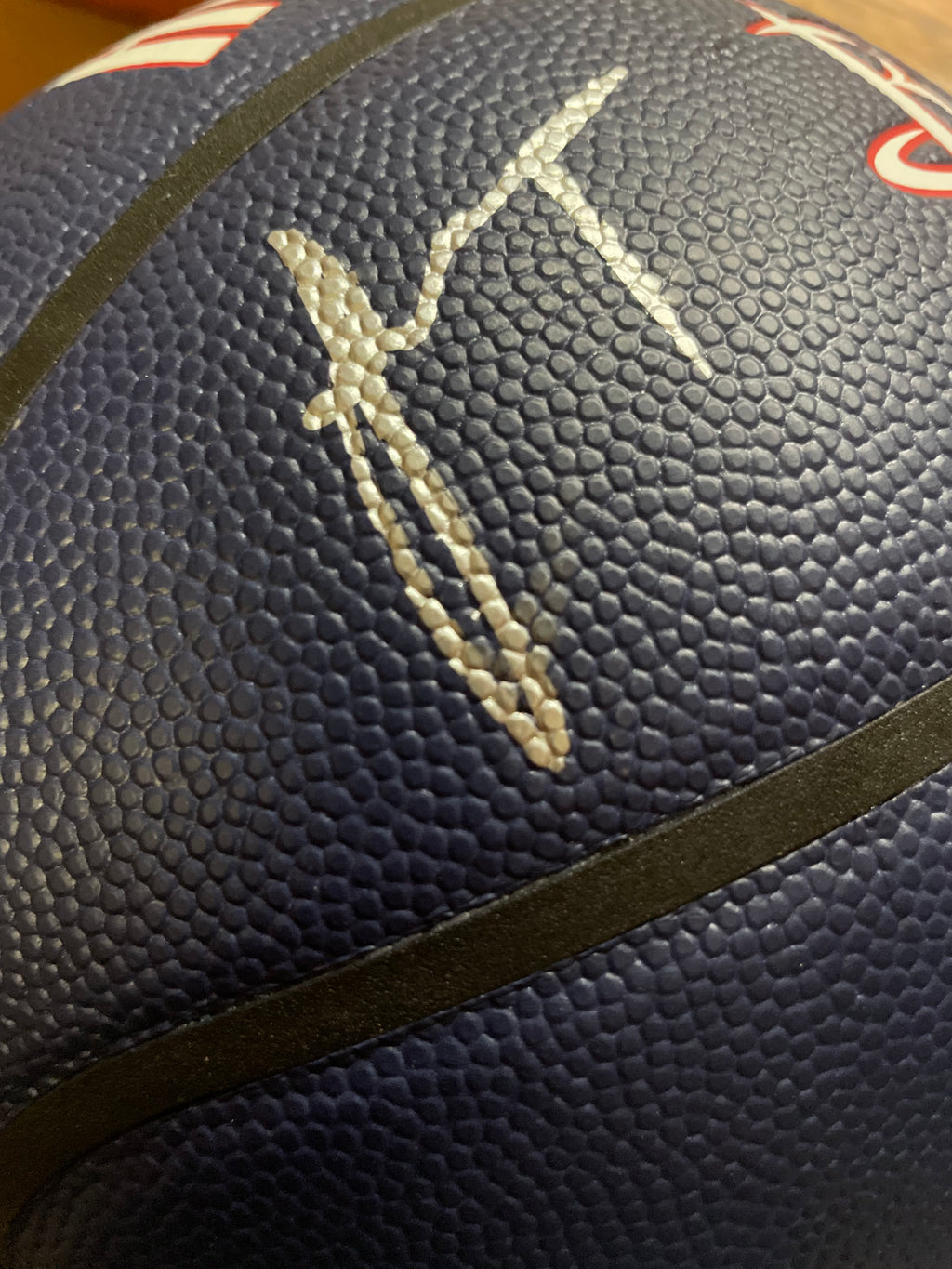 Jalen Green Autographed Rockets City Edition 75th Anniversary Basketball- Fanatics Hollogram