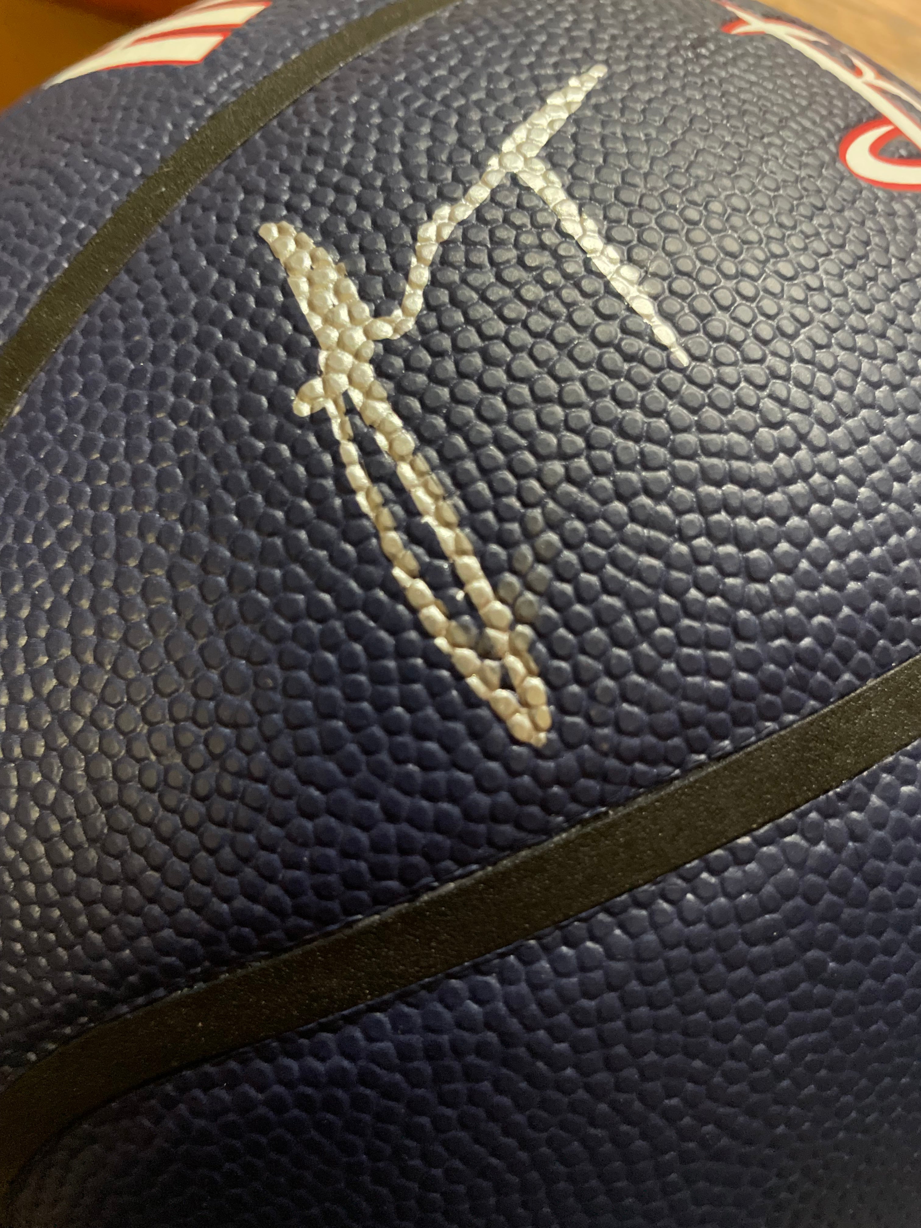 Jalen Green Autographed Rockets City Edition 75th Anniversary Basketball- Fanatics Hollogram