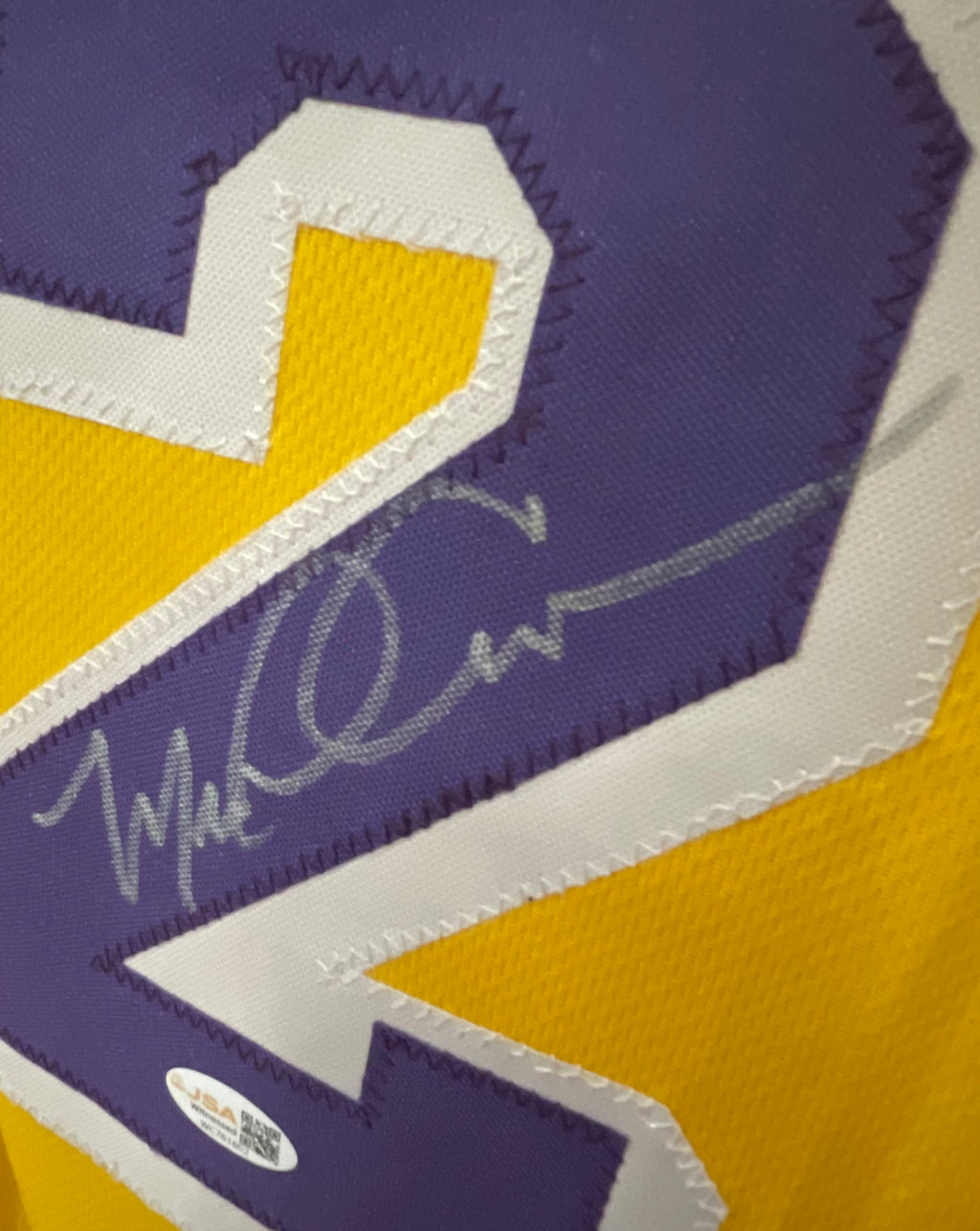 Michael Cooper Autographed Lakers “Showtime” Jersey - JSA