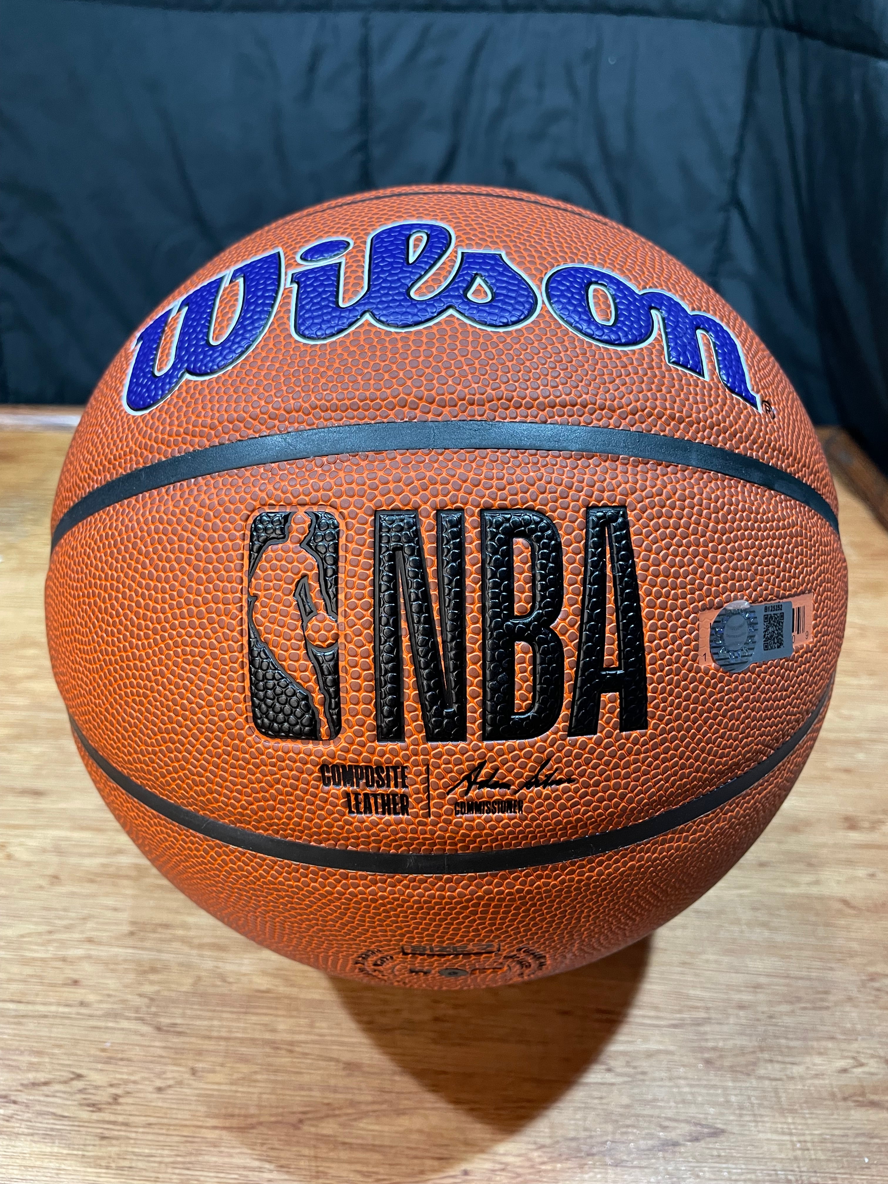 Jamaal Wilkes Autographed Lakers Basketball- Schwartz Hologram and Certificate of Authenticity