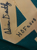 Adrian Dantley Autographed Utah Jazz Custom Jersey - Inscribed “HOF 2008” - Beckett Certified