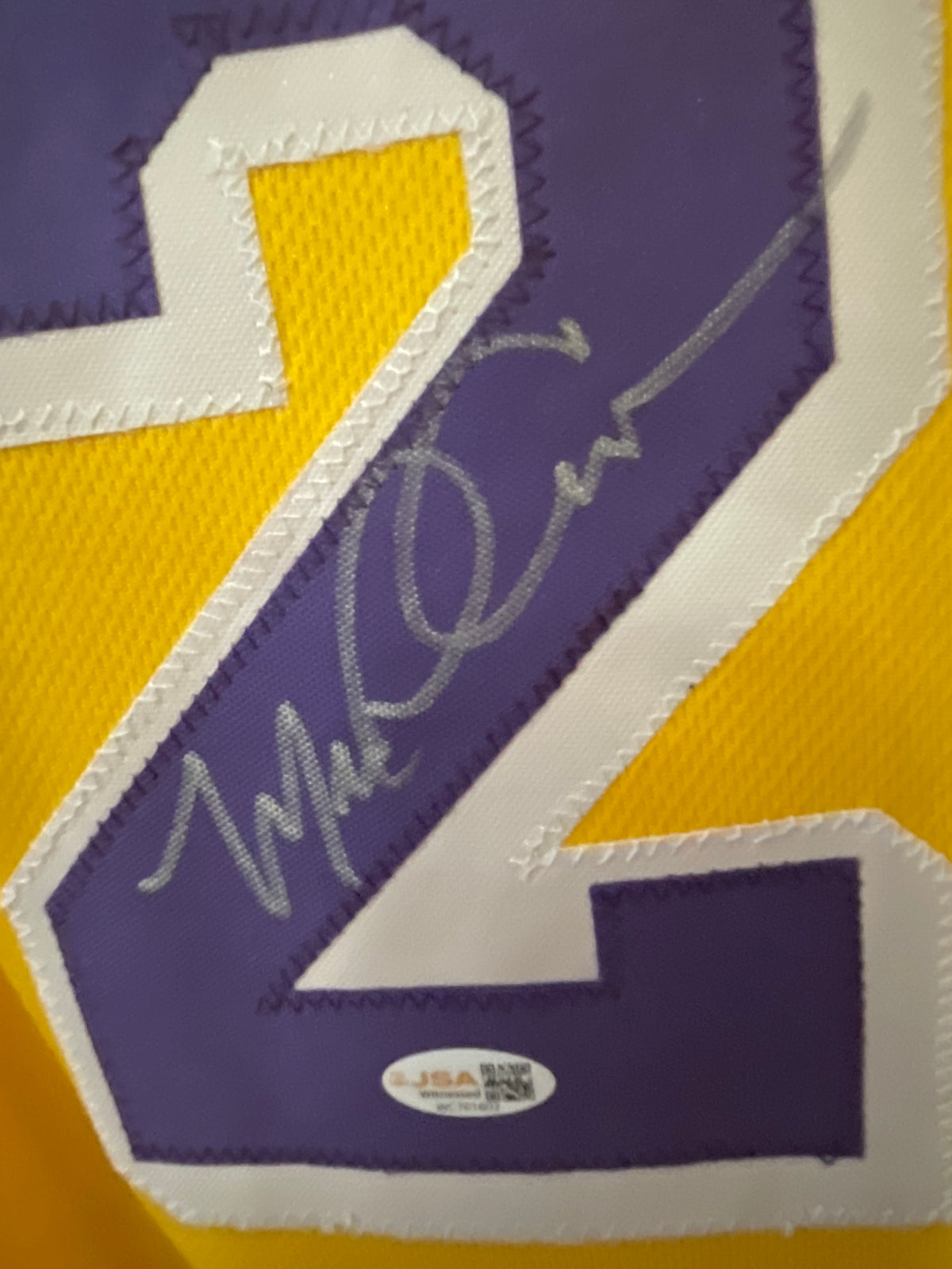 Michael Cooper Autographed Lakers “Showtime” Jersey - JSA