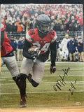 Malik Hooker Autographed 16x20 Photograph- JSA Hologram