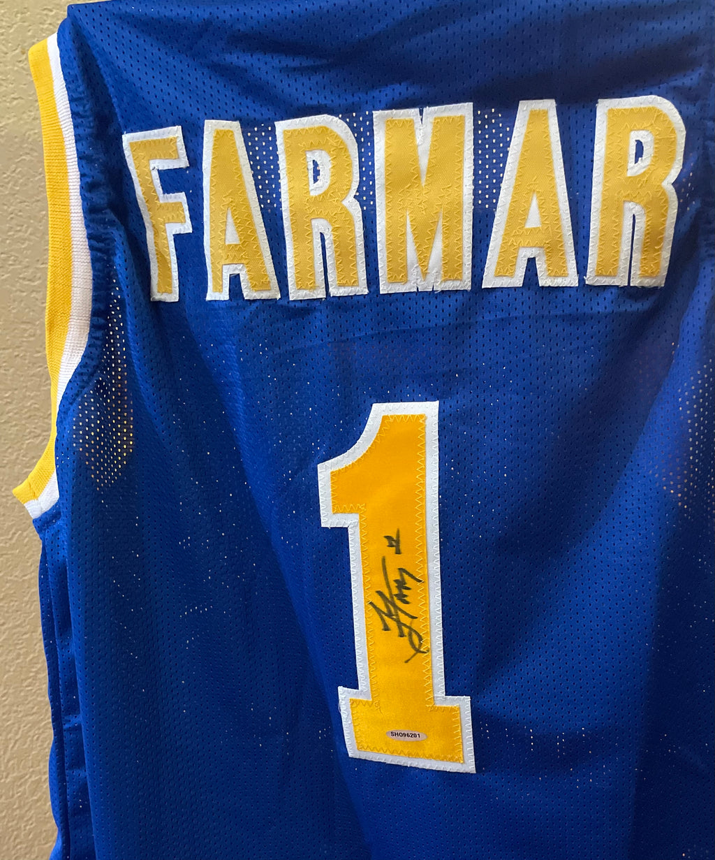 Jordan Farmar Autographed UCLA Custom Jersey- Schwartz Certified