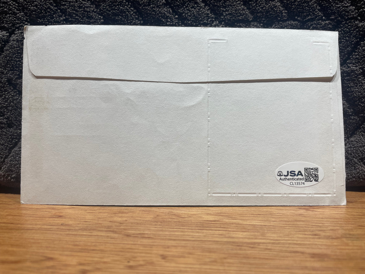 Enos Slaughter Autographed 1983 Babe Ruth First Day Cover - JSA Certified