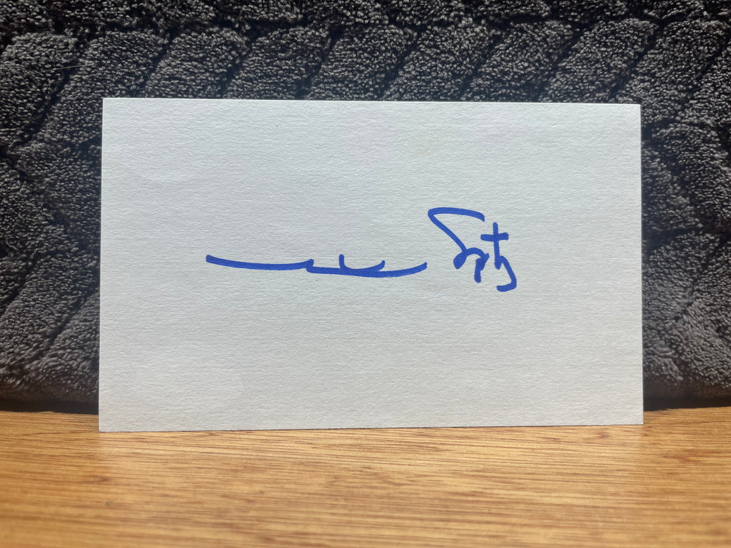 Mark Spitz Autographed Stationary Card - JSA Certified