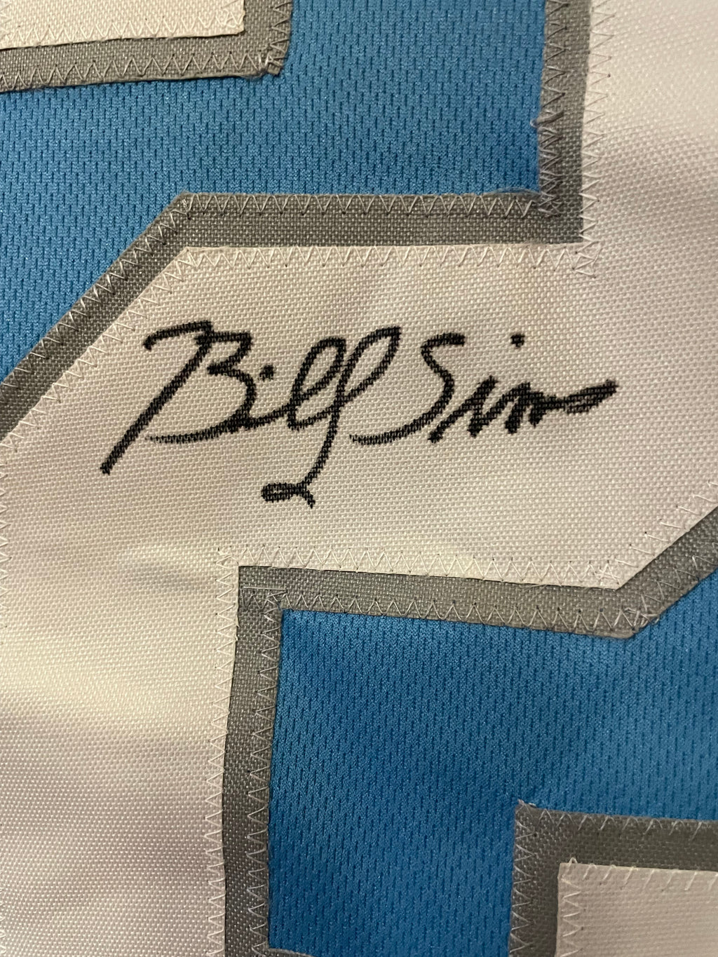 Billy Sims Autographed Detroit Lions Custom Jersey -