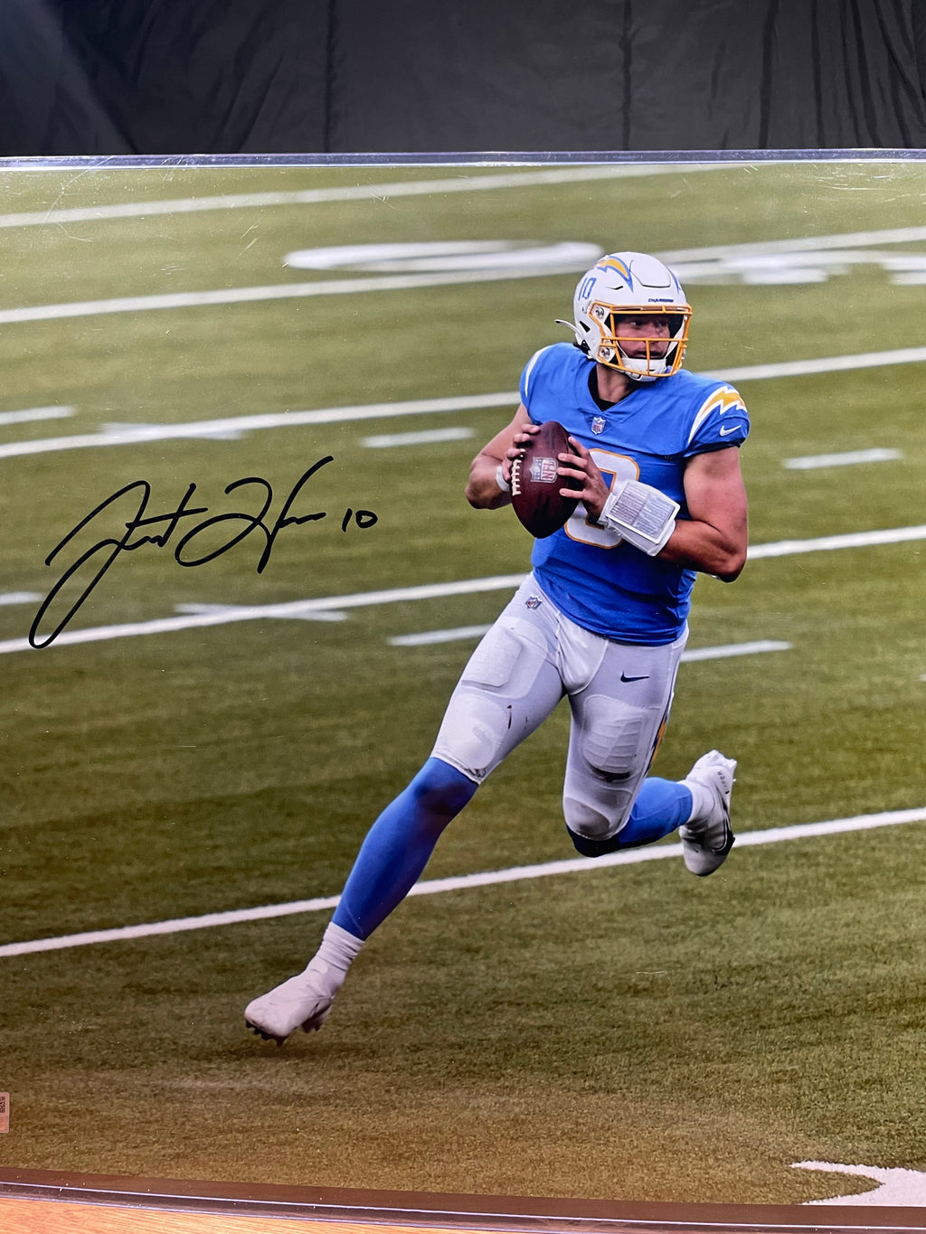 Justin Herbert Autographed 16x20 Photograh- Fanatics Hologram