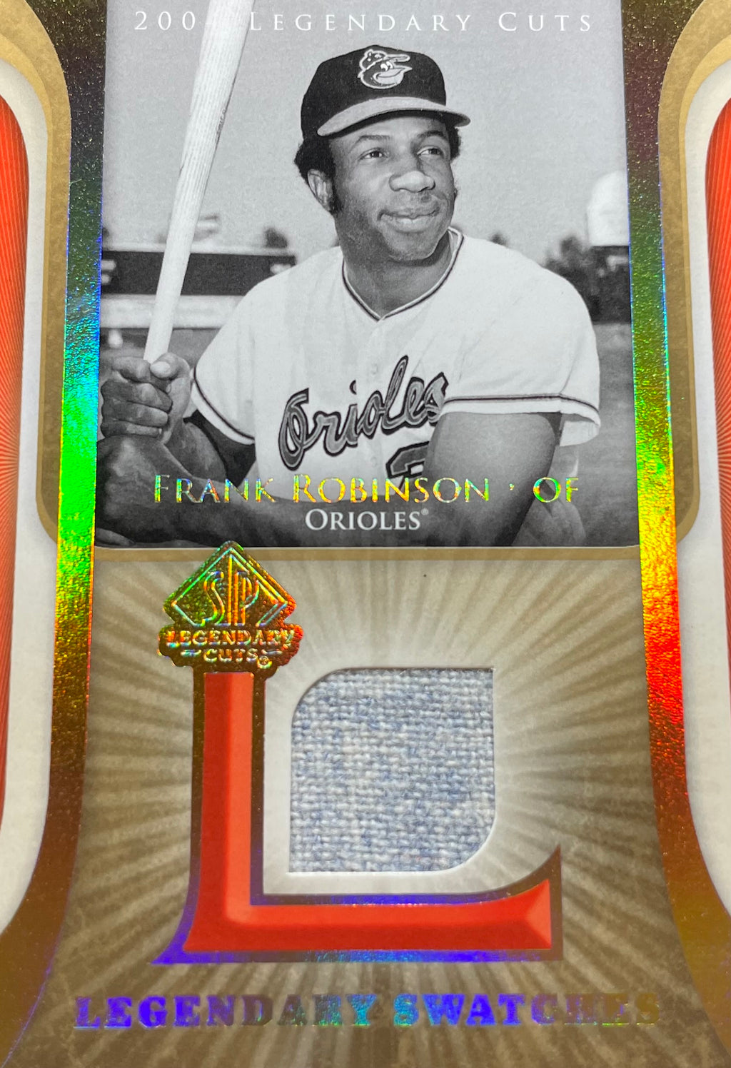 Frank Robinson 2004 Upper Deck SP Legendary Cuts "Legendary Swatches - Game Worn Pants