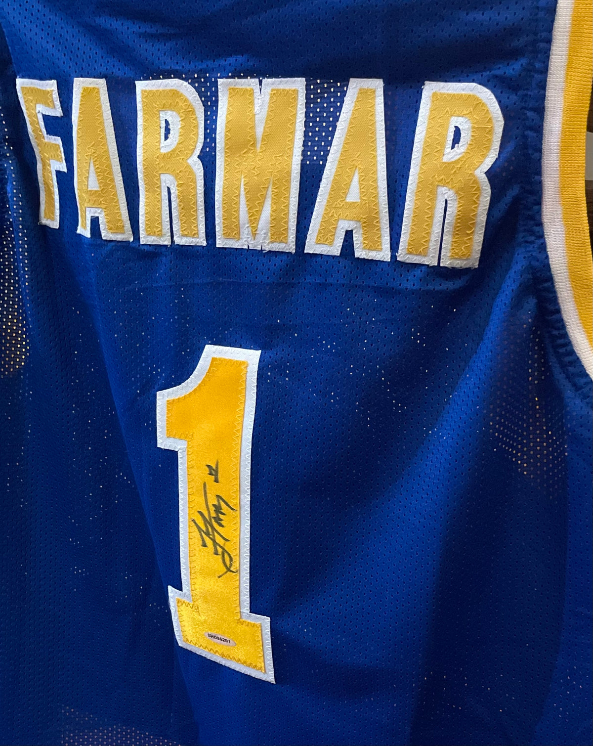 Jordan Farmar Autographed UCLA Custom Jersey- Schwartz Certified