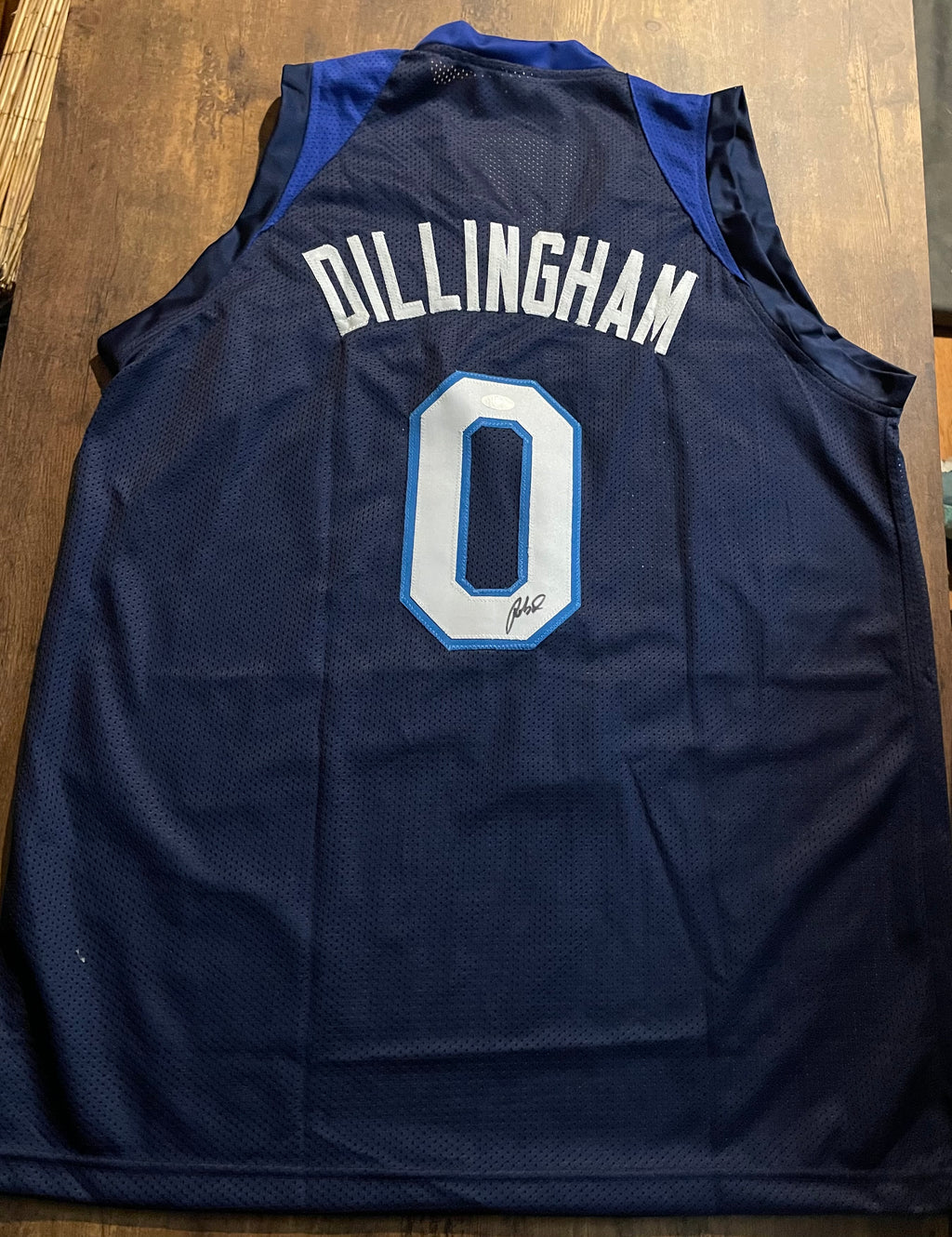 Rob Dillingham Autographed Minnesota Timberwolves Custom Jersey - JSA Certified