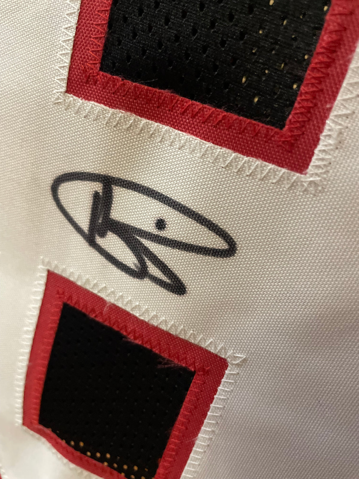 Andre Rison Autographed Atlanta Falcons Custom Jersey - JSA