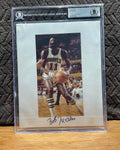 Bob McAdoo Autographed 8x10 Photograph - Beckett Certified and Full Slab Encapsulation