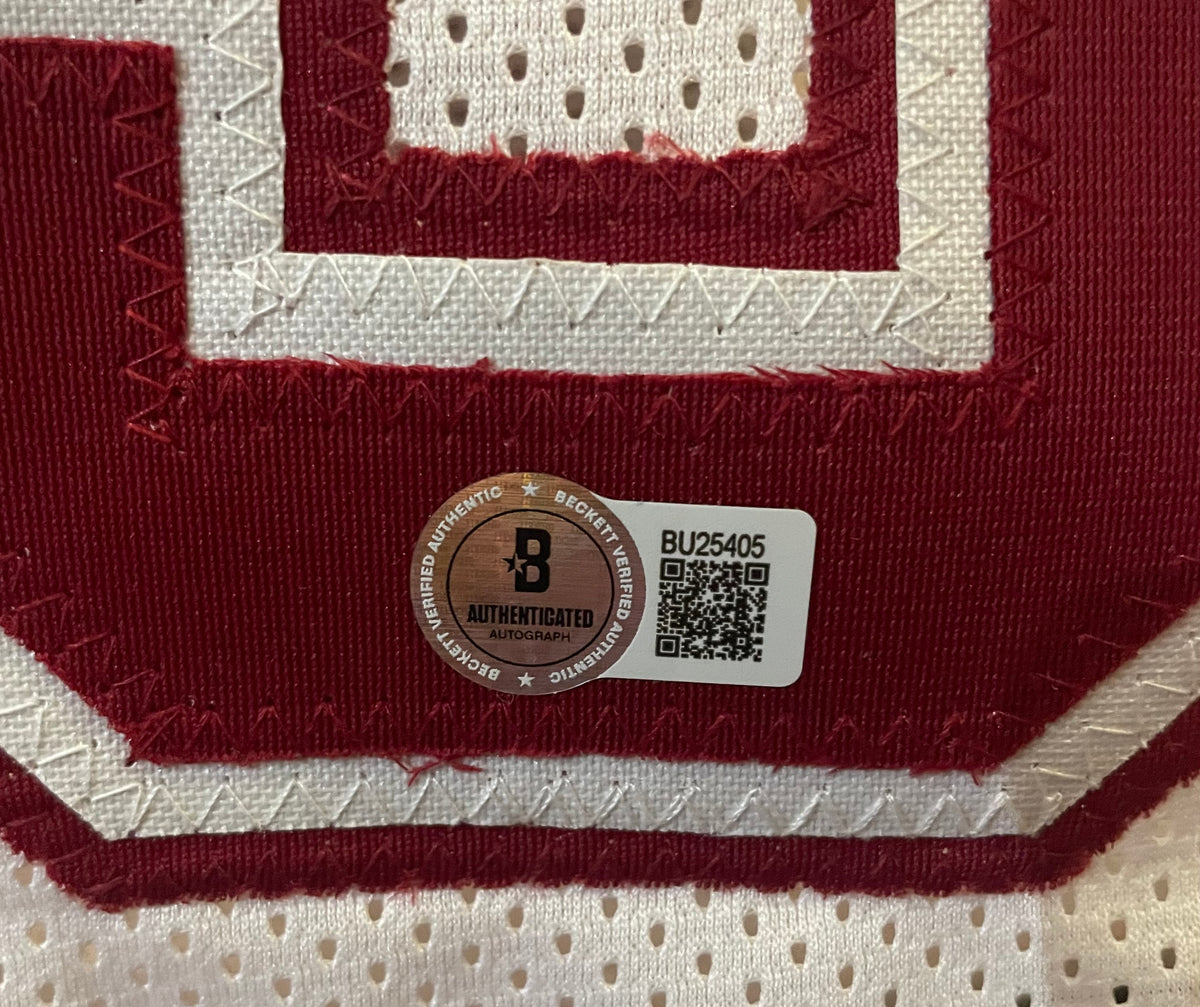 Robert Horry “Big Shot Rob” Autographed Alabama Custom Jersey - Beckett Certified