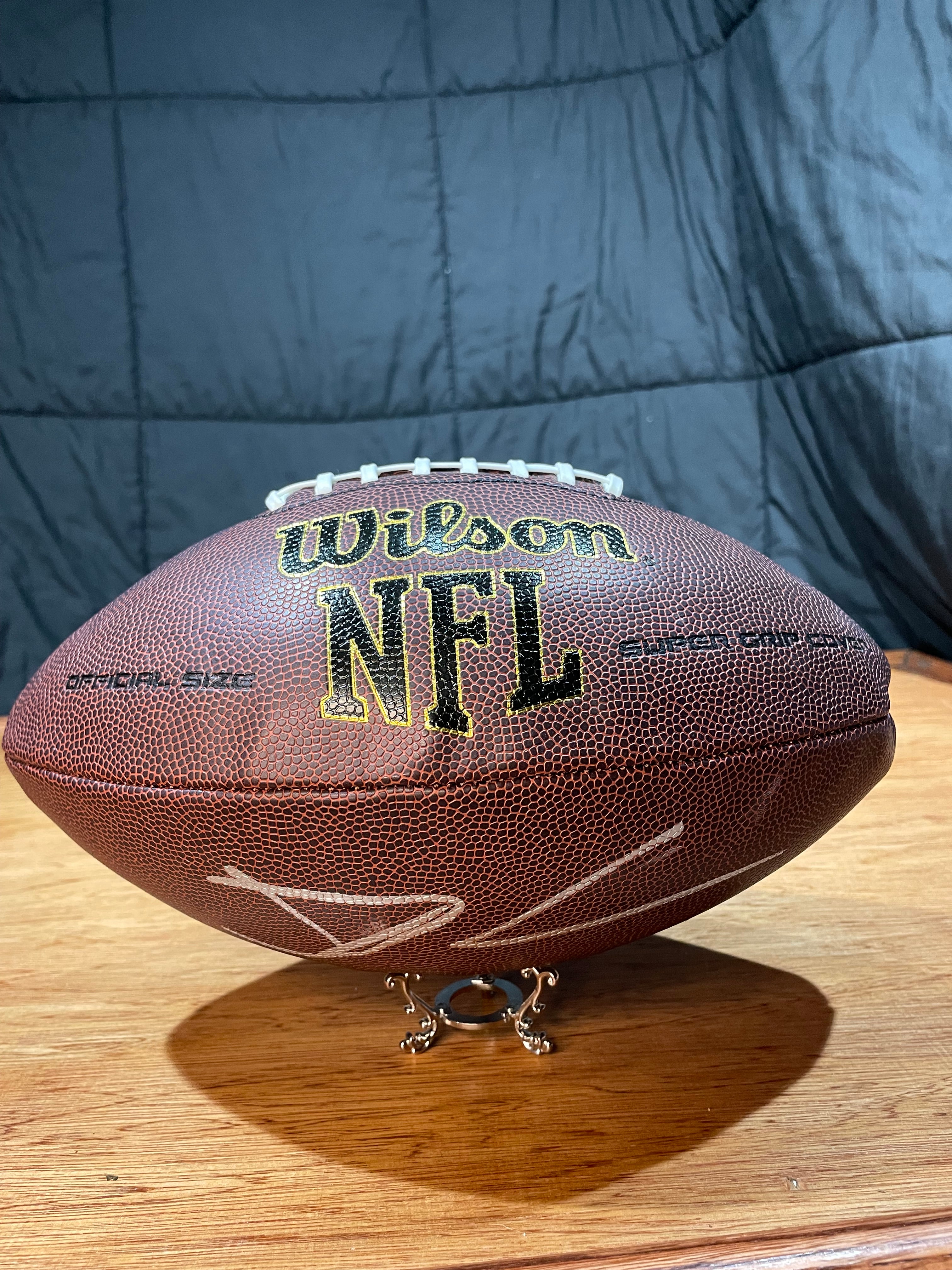Josh Rosen Autographed Football- JSA Hologram