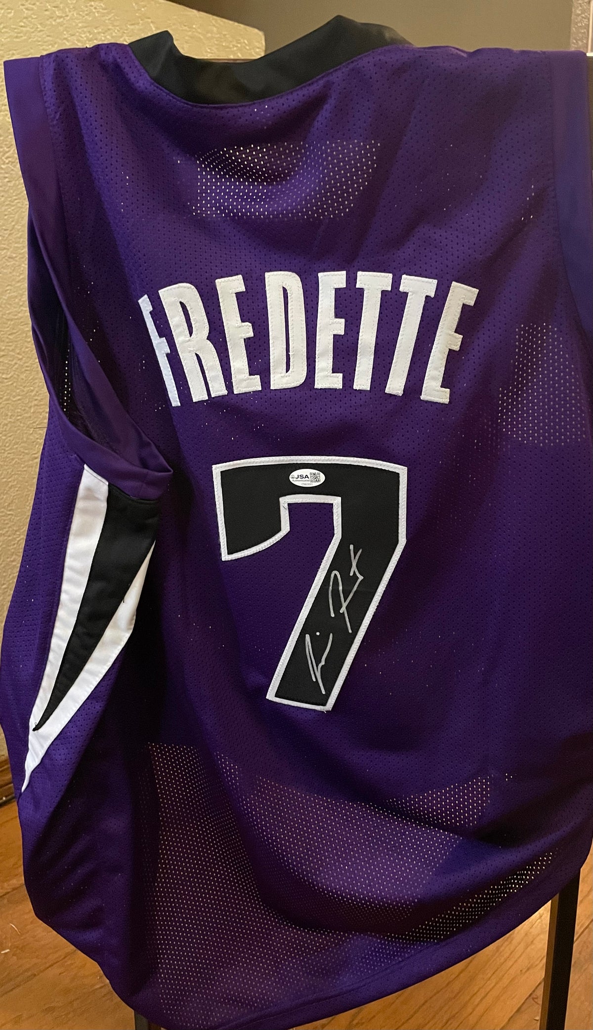 Jimmer Fredette Autographed Sacramento Kings Custom Jersey - JSA Certified